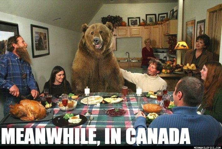 A family get-together-12 Best Meanwhile In Canada Memes Ever