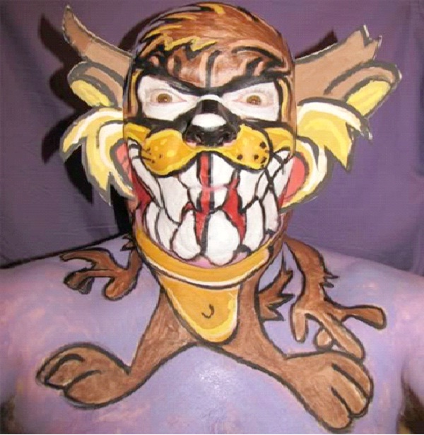Taz Devil-Most Incredible Face Paintings