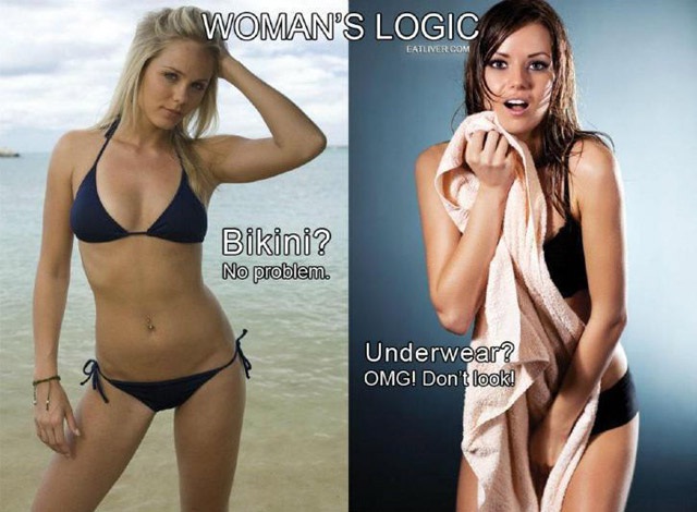 What's the difference?-24 Funniest Women Logic