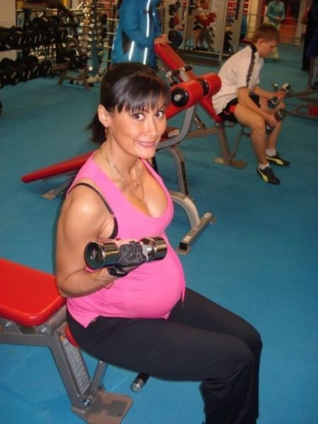 Is it still too much?-Pregnant Women Taking Fitness Too Seriously