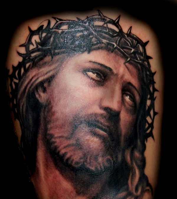 Realistic-Amazing Jesus Tattoos