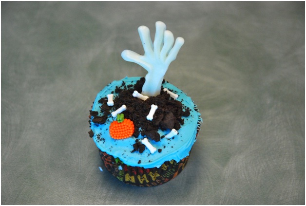 Zombie Cupcake-Halloween Cupcakes