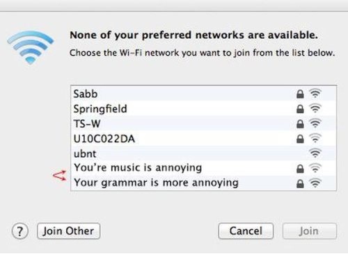 Everything is annoying-Funny Wifi Names