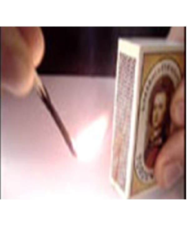 Light a used match-15 Easy Homemade Magic Tricks You Can Learn Within Minutes