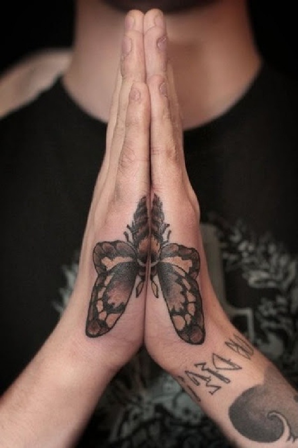 Butterfly Hands-Creative Tattoos