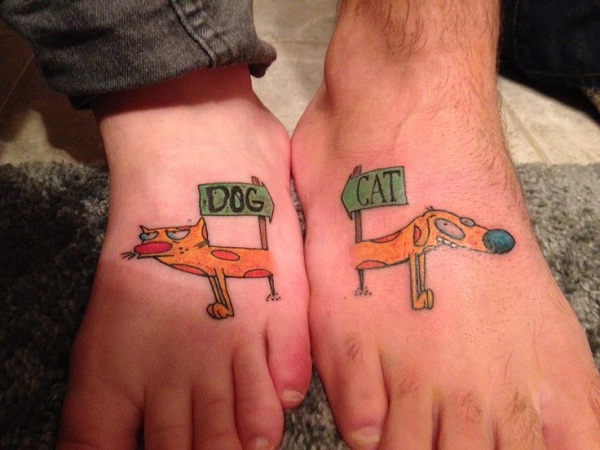 Animals-Best Couple Tattoos