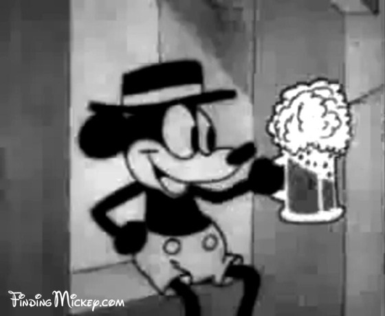An old Mickey-Drunk Disney Characters