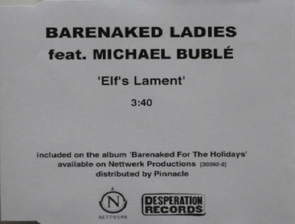 Elf's Lament - Barenaked Ladies & Michael Buble-Best Christmas Duets
