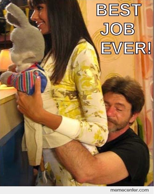 The view is pretty good-Top 12 'best Job Ever' Memes