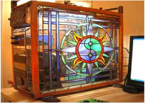 Stained Glass Computer/PC Case-Amazing Computer Cases