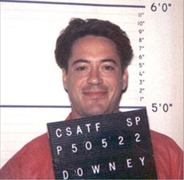 Robert Downey Jr.-Most Embarrassing Pics Of Male Celebs