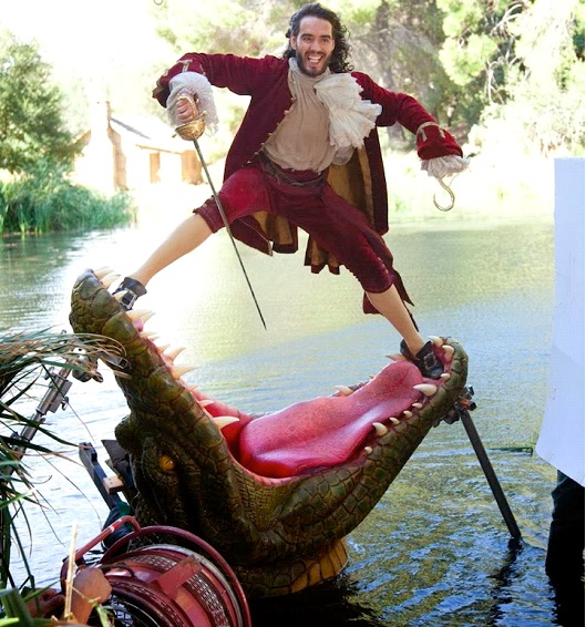 Russell Brand As Captain Hook-Celebs In Disney Inspired Photos