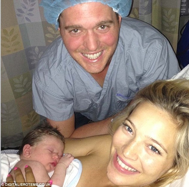 Michael Buble-Celebrity Babies Born In 2013