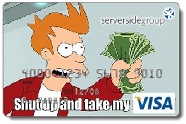 Futurama-Weird Credit Cards