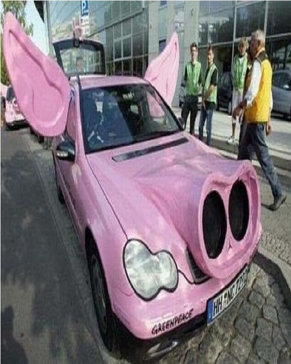 The pig car-Top 15 Weirdest Cars