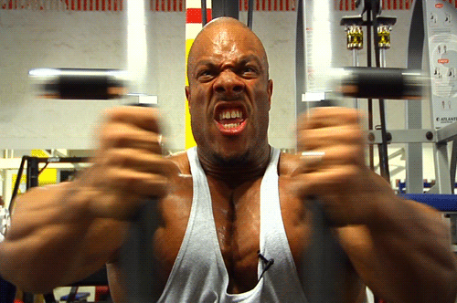 People Who Grunt like a Spartan Soldier-15 Annoying Things People Do At Gym