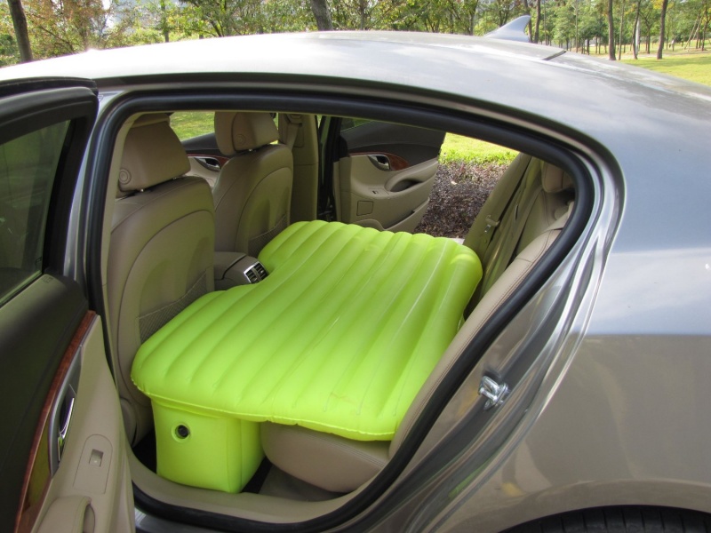 Try this Inflatable Car Back Seat Bed Next Time-Travel Hacks To Simplify Your Trips