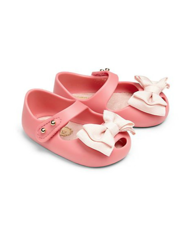 Mini Melissa Scented Rubber Peep-Toe Shoes $55