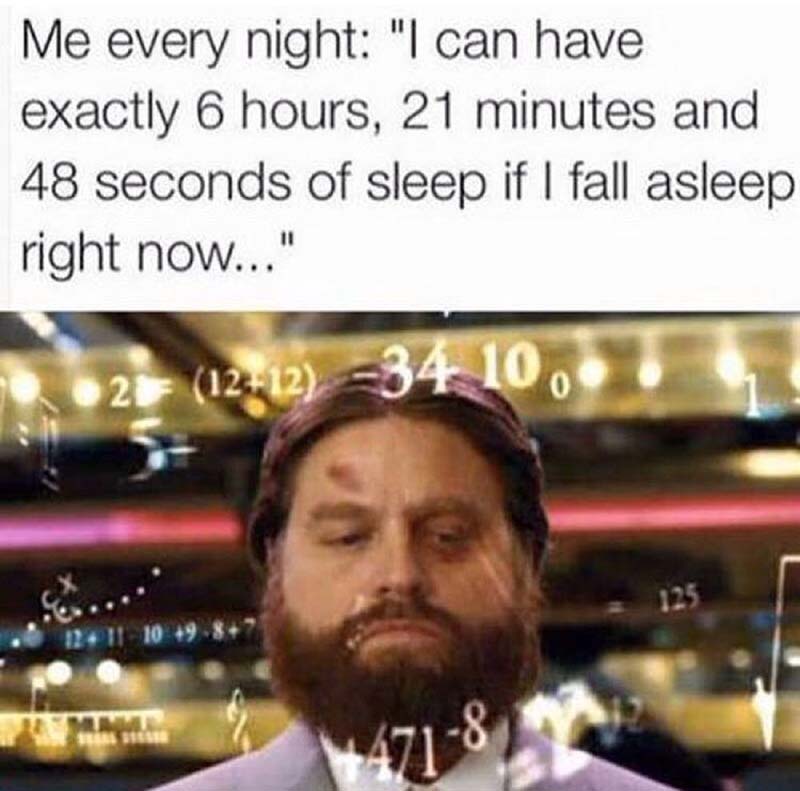 You are Obsessed with Sleep Time Calculation-15 Things Only People Who Stay Up Late Can Relate To