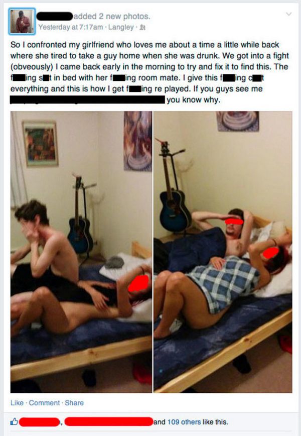 We Heard You Like Photos!-15 Times People Exposed Their Cheating Partners On Facebook 