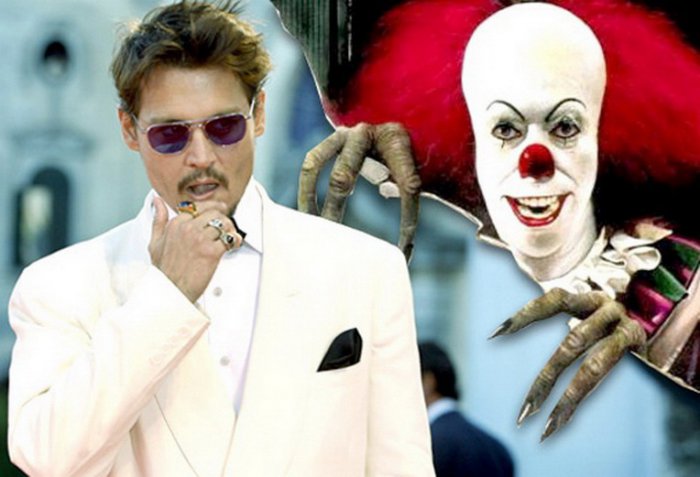 Johnny Depp - Coulrophobia-15 Celebrities With Weird Phobias