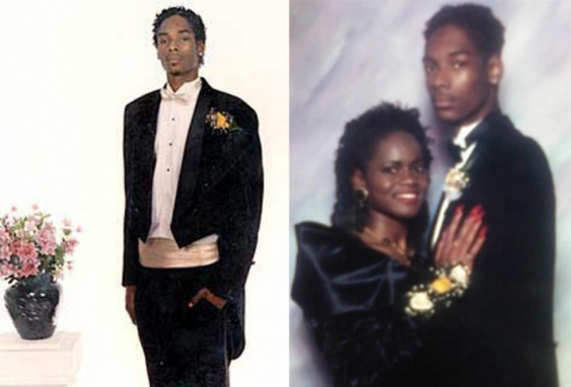 Snoop Dogg Prom Date Photo-15 Rare Unseen Celebrity Prom Photos