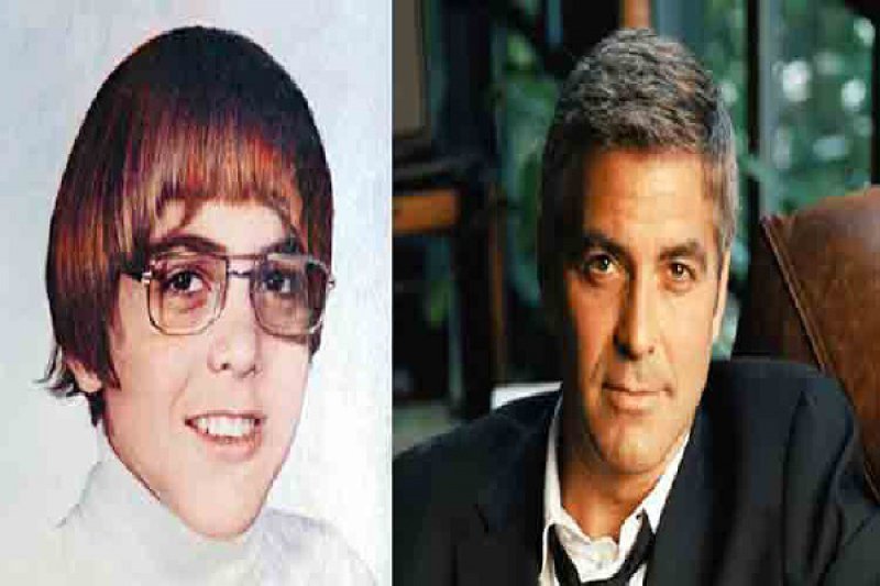 George Clooney-12 Celebrities Who Looked Ugly When They Were Kids