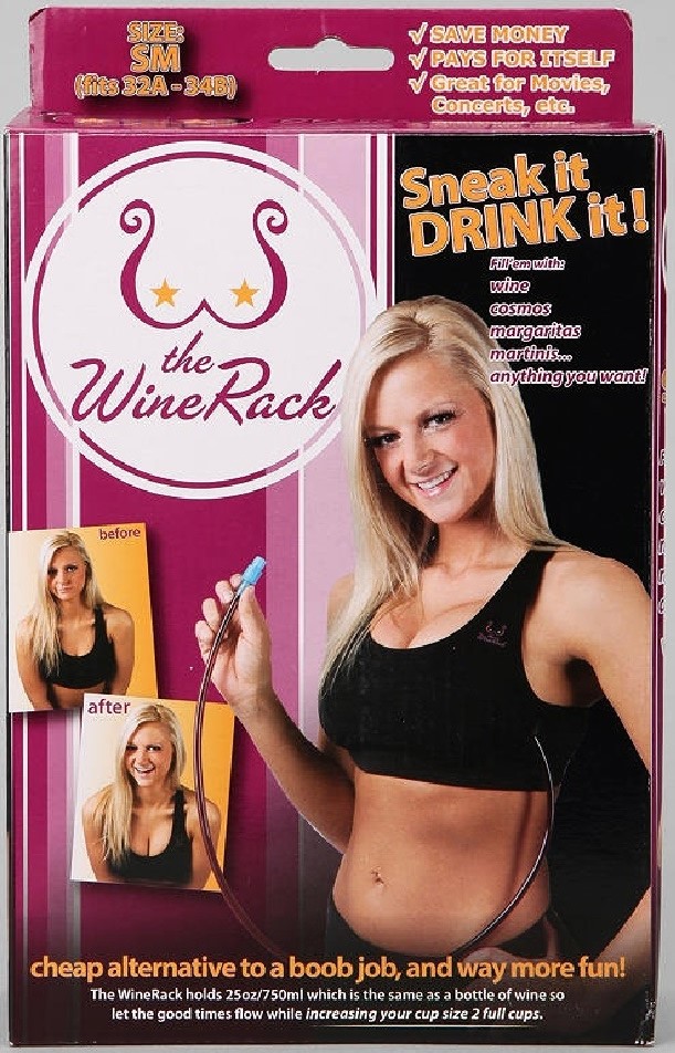 Wine, the Second Known Liquid that can be Breastfed-15 Most Inappropriate Products Ever Made