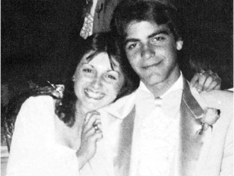 George Clooney With His Prom Date-15 Rare Unseen Celebrity Prom Photos