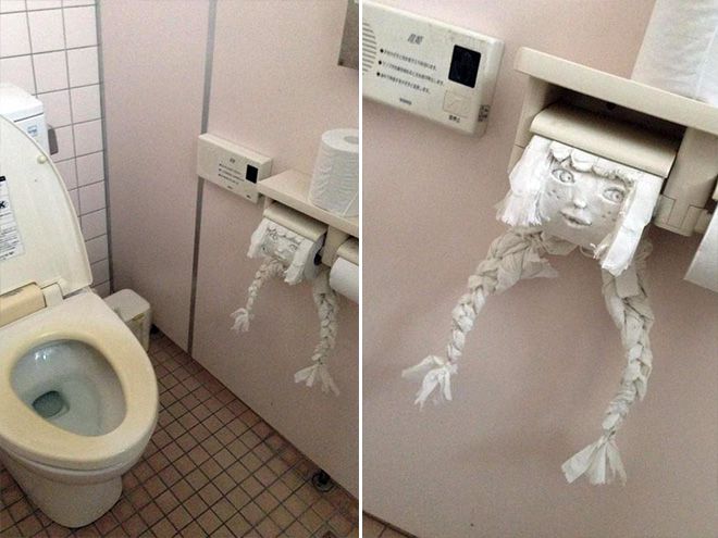 Creepy, Just Creepy-15 Hilarious Toilet Graffiti Images Ever