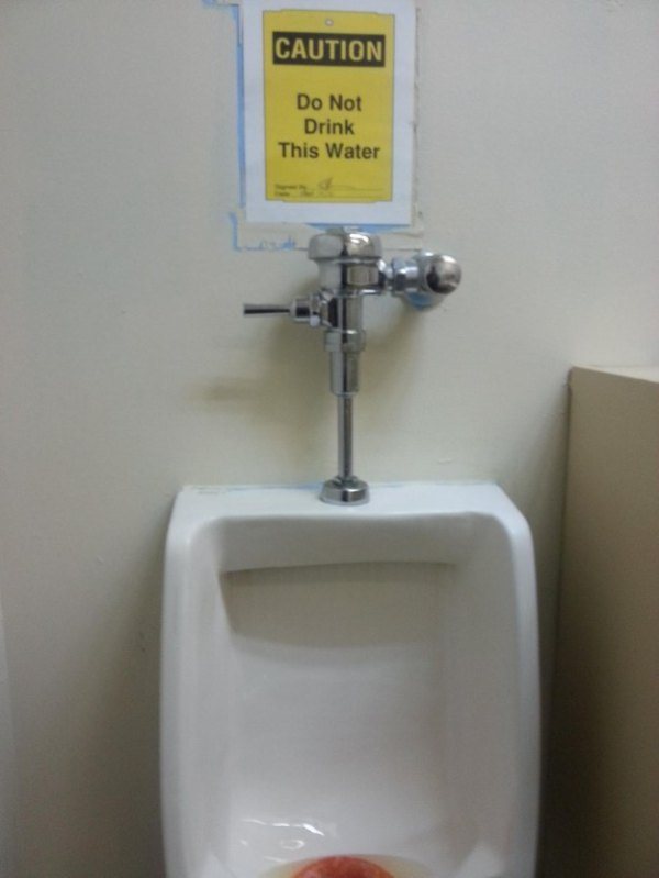 This isn’t a Water Fountain-15 Signs That Are Too Dumb To Digest