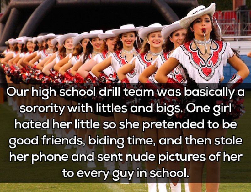This Backstabber Girl-15 People Reveal The Craziest Scandals That Happened In Their High School