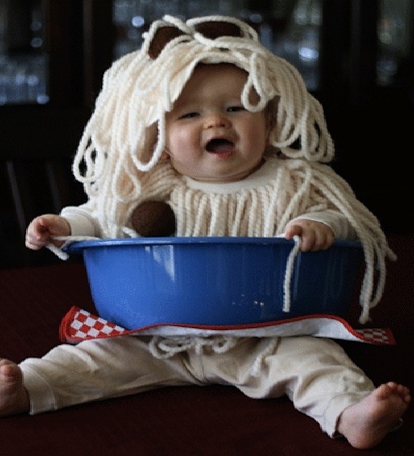 Spaghetti-Creative Baby Halloween Costumes