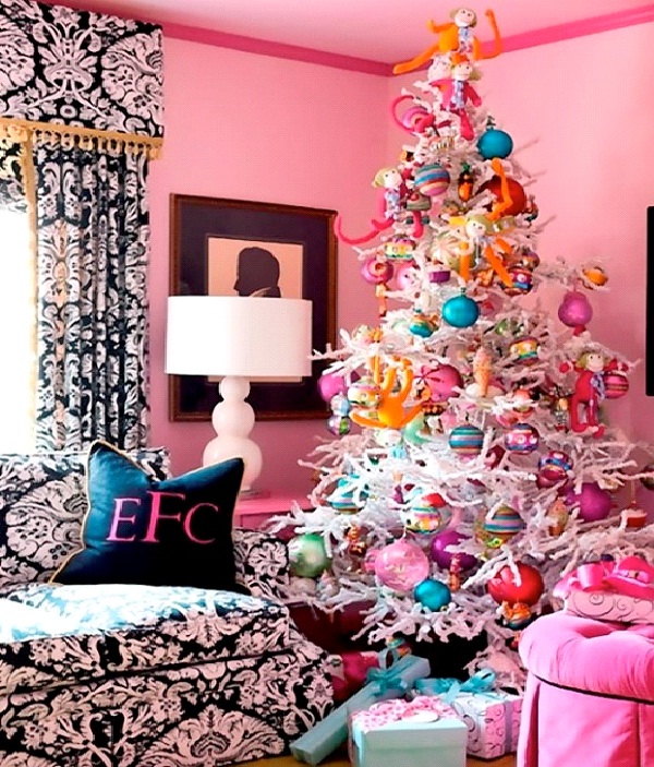 Pink Christmas-Christmas Decoration Ideas