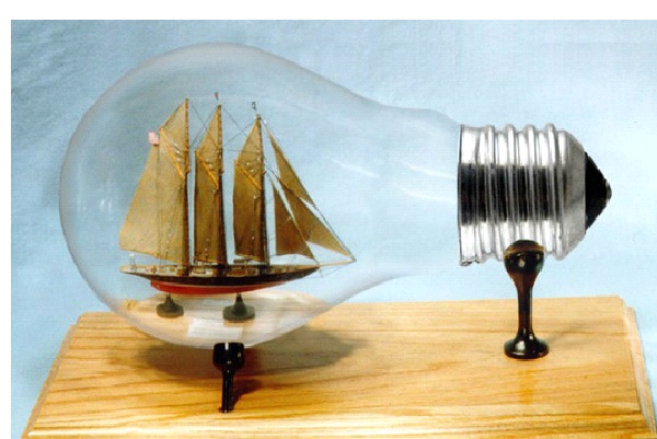 Boat In Bulb-Weird Light Bulbs