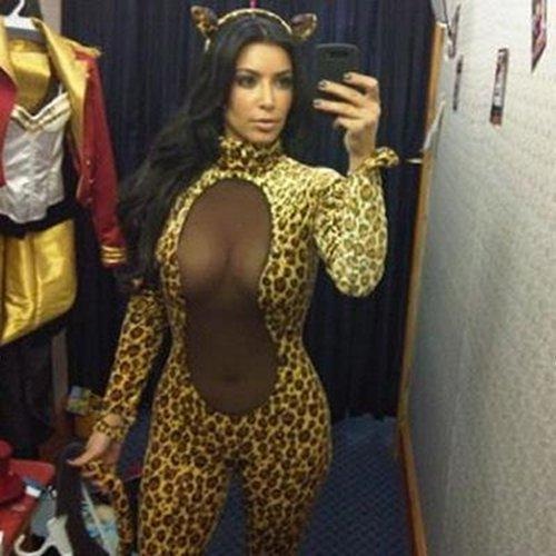 Kim Kardashian-Bizarre Celebrity Selfies