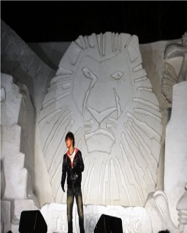 Lion King-Disney Snow Sculptures