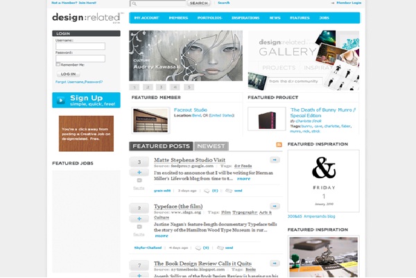 designrelated.com-Best Websites For Creative People