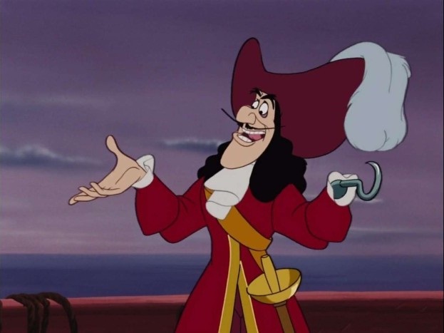 Captain Hook-Best Disney Villains