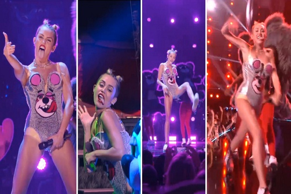 Twerking-Embarrassing Pictures Of Miley Cyrus