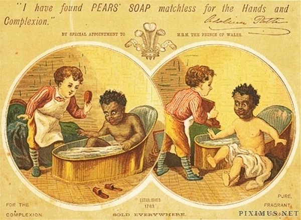 Wash that color off-Most Racist Vintage Ads