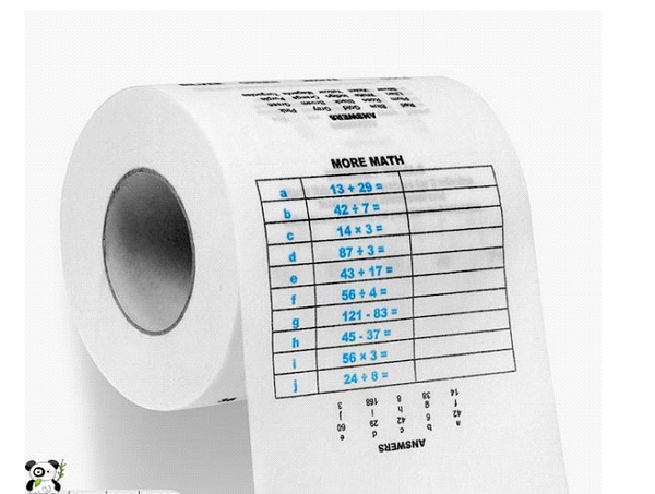 Math-Weirdest Toilet Papers