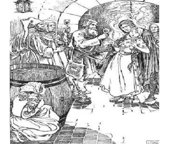 The robber bridegroom-Truly Disturbing Fairy Tales
