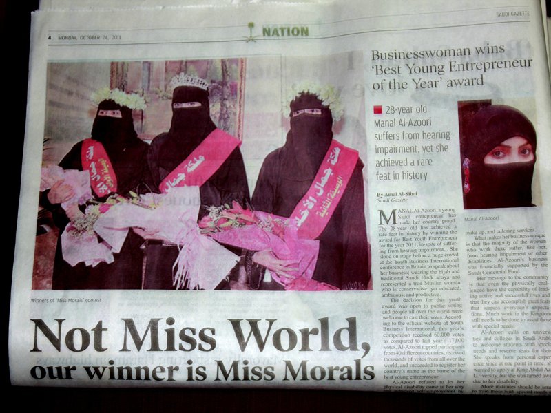 Miss Beautiful Morals-12 Bizarre Beauty Contests Around The World