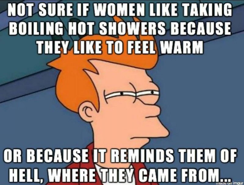 Are Women From Hell?-15 Funniest "Not Sure If" Futurama Fry Memes