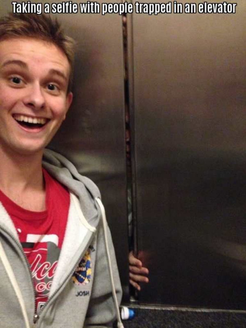 This Highly Inappropriate Selfie-15 People Who Just Want To Watch The World Burn