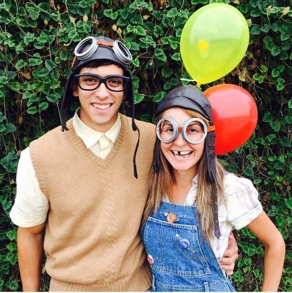 up characters ellie and carl costumes