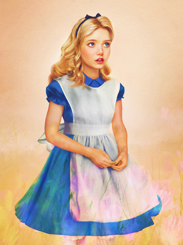 Alice-15 Real Life Illustrations Of Disney Characters