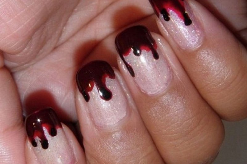 Bloody Nails-15 Amazing Nail Arts That You Must Try Once In Your Life