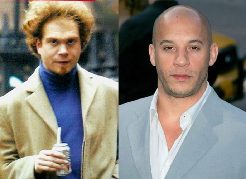 Vin diesel-15 Celebrity Twins You Probably Don't Know